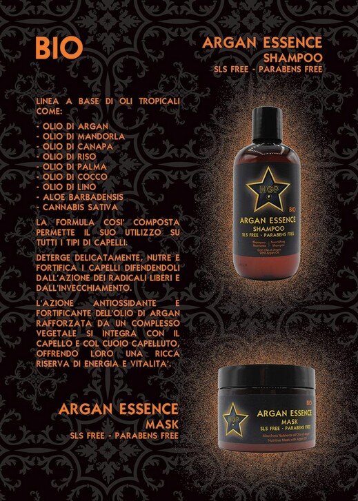 Argan essence shampoo